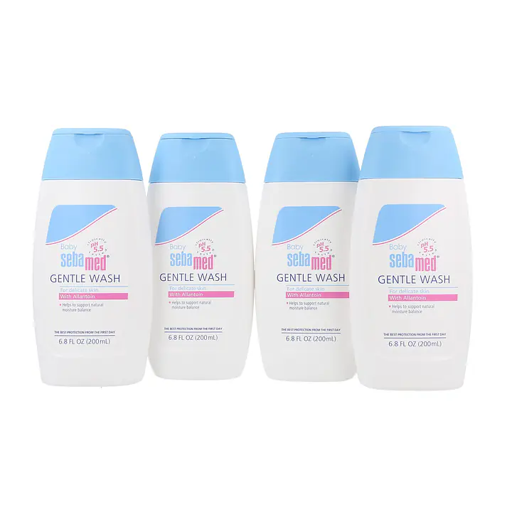 Baby Gentle Wash Set - Size: 200 ml, Pack: 4