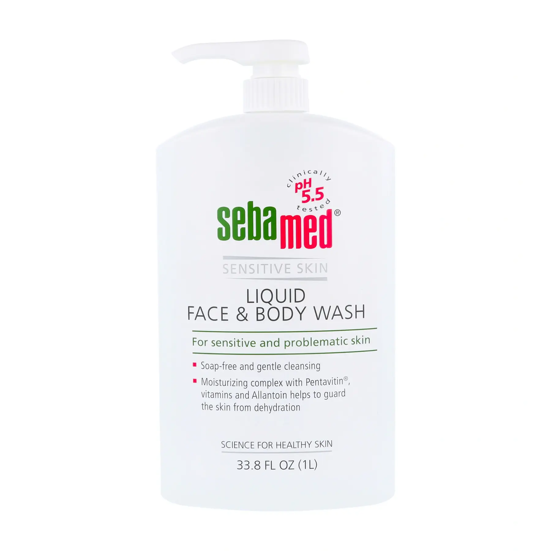 Sebamed Soap Free Face & Body Wash and Travel Size Wash